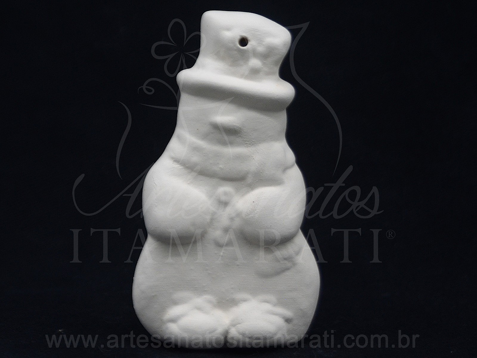 Aplique Boneco de Neve